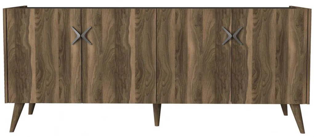 Consola Wood Walnut-Antracit