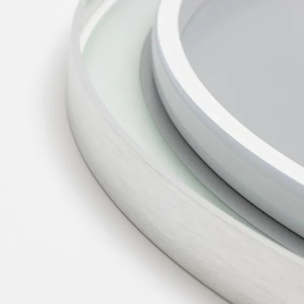 Brilagi-LED Oglindă anti-aburire dimabilă cu iluminare LED ALU PRO LED/18W/230V pr.60 cm IP44, crom mat