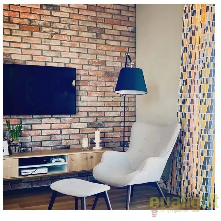 Lampadar directionabil design modern ZYTA L gri