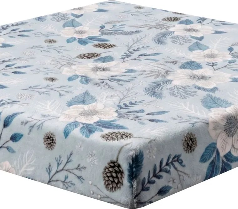 decoDoma Cearceaf cu elastic din micropluș LINDA 180 x 200 cm