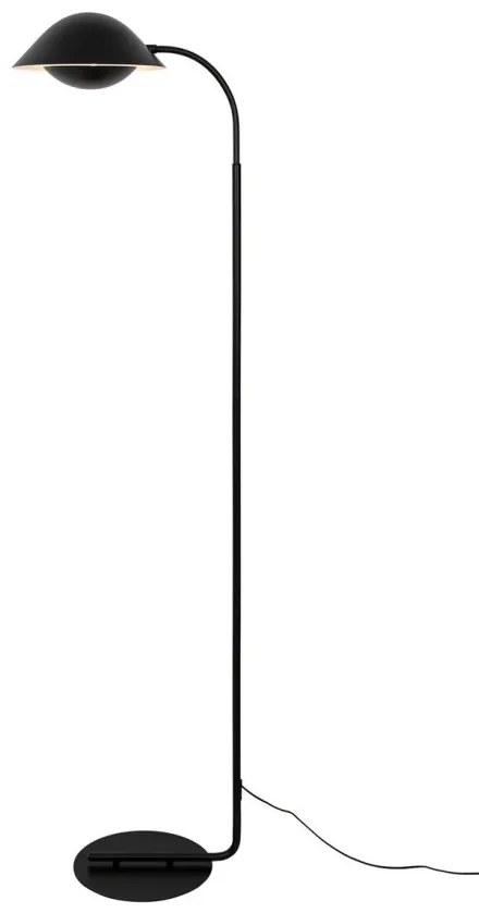 Lampadar, lampa de podea design modern Freya negru
