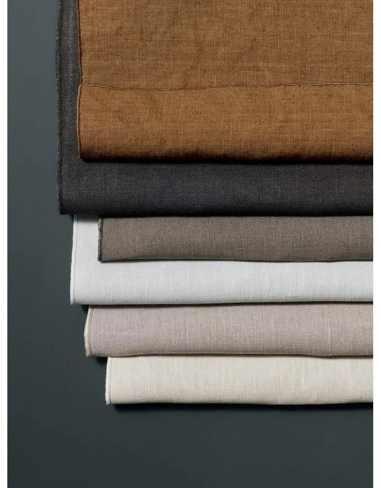 Șervețel din in Blomus, 42 x 42 cm, negru