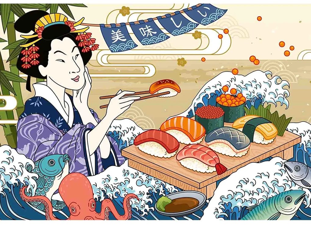 PUZZLE SUSHI, 300 PIESE - RAVENSBURGER (RVSPA17372)