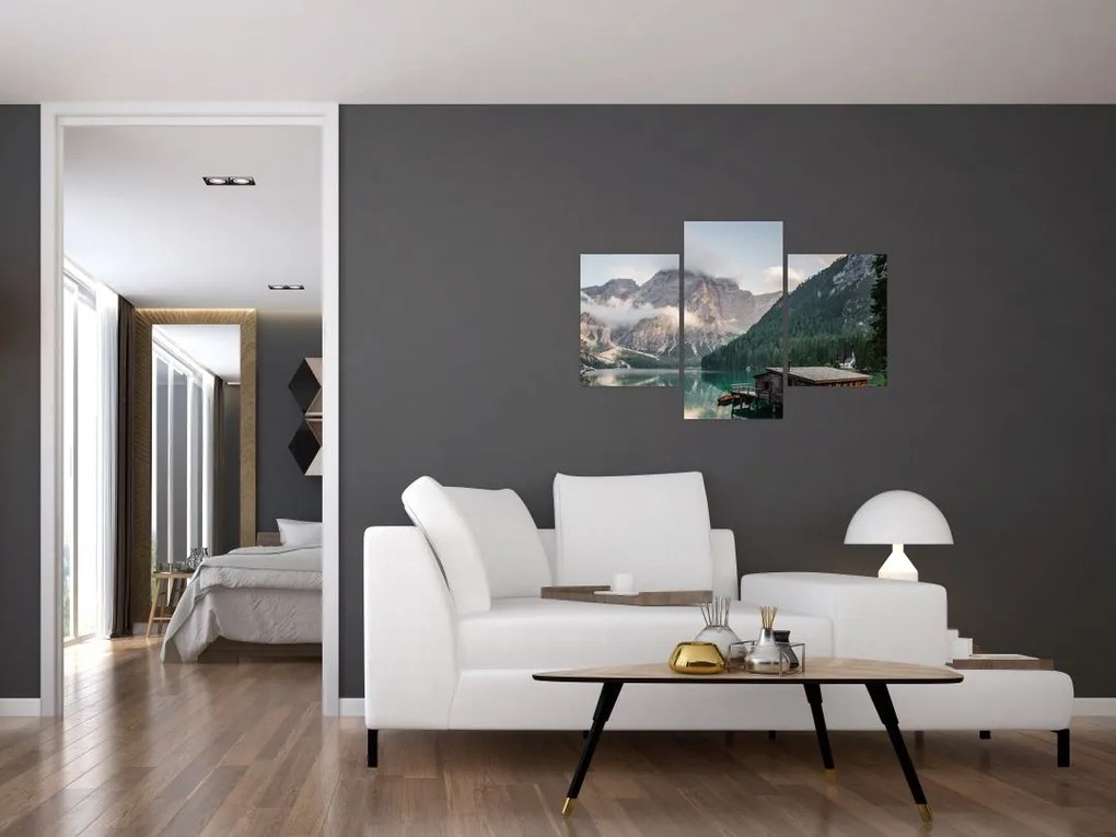 Tablou - Lake Prags (90x60 cm)