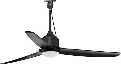 Lustra LED cu ventilator si telecomanda exterior IP54 BLOWY