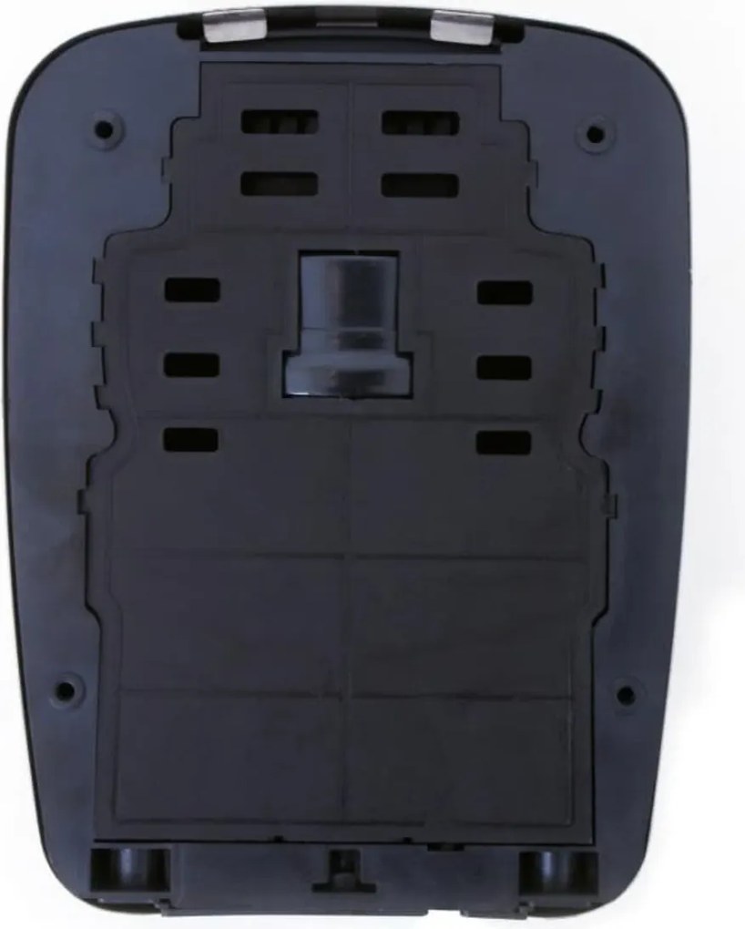 Uscator de mani cu aer cald si senzor, negru mat, Jet Dryer Storm