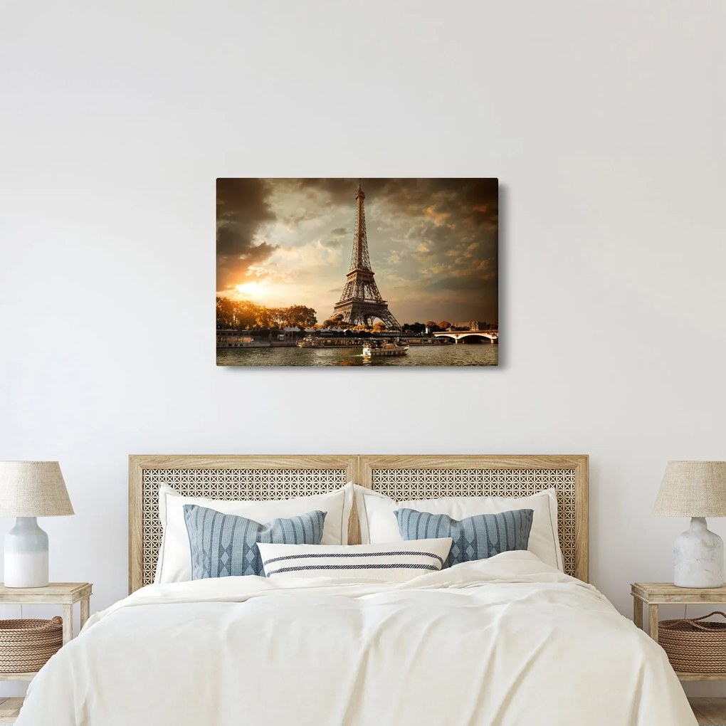 Tablou - Turnul Eiffel. Paris, Franța (90x60 cm)