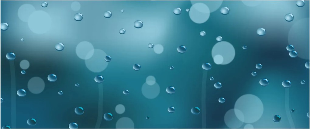 Tablou cu picături (120x50 cm)