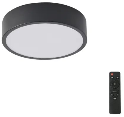 Brilagi - Lampă LED dimabilă pentru piscină POOL LED/18W/230V 3000-6000K 20 cm negru + telecomandă