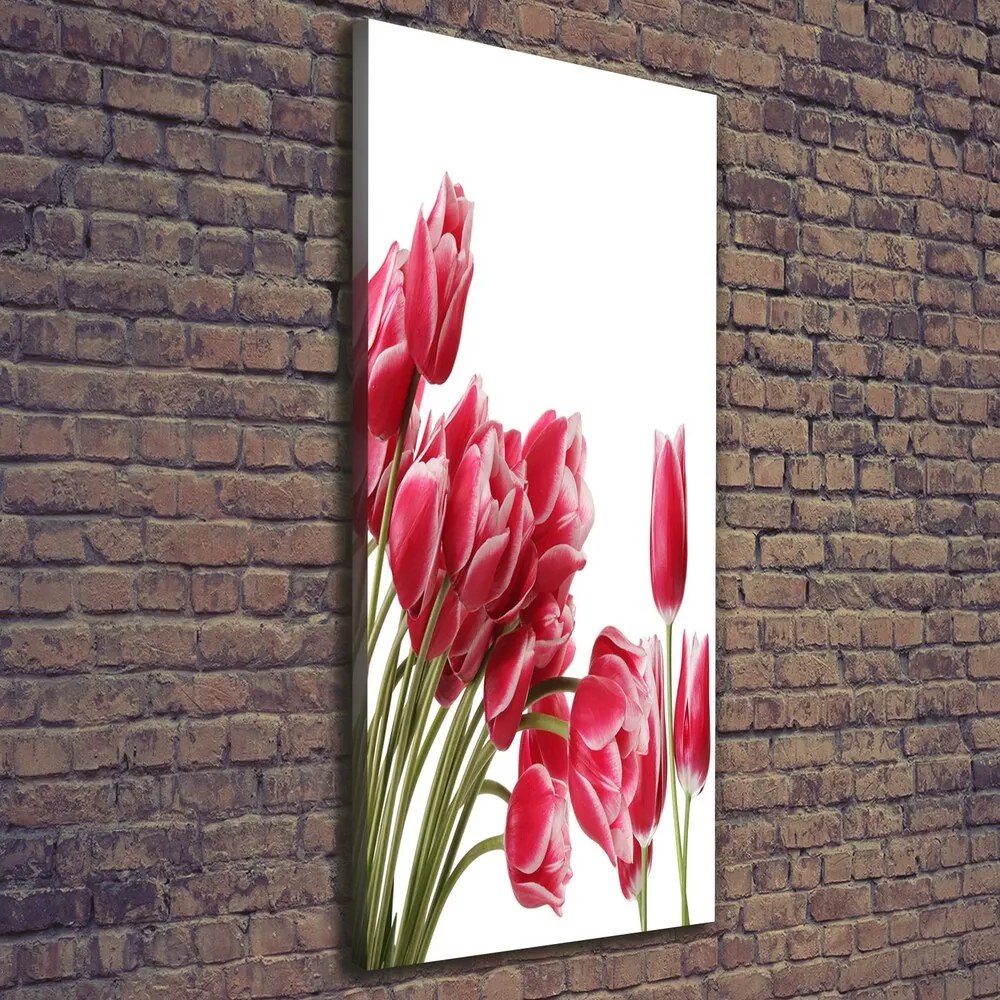 Imprimare tablou canvas Lalele rosii
