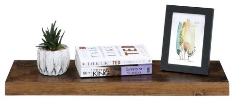 Poliță de perete SHELFY, maro