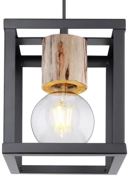 Lustră pe cablu Globo 15476H HAGAR 1xE27/60W/230V