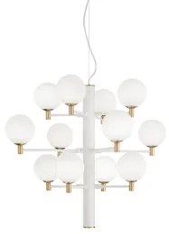 Suspensie moderna 12 becuri G9 COPERNICO 197302 IDEAL LUX