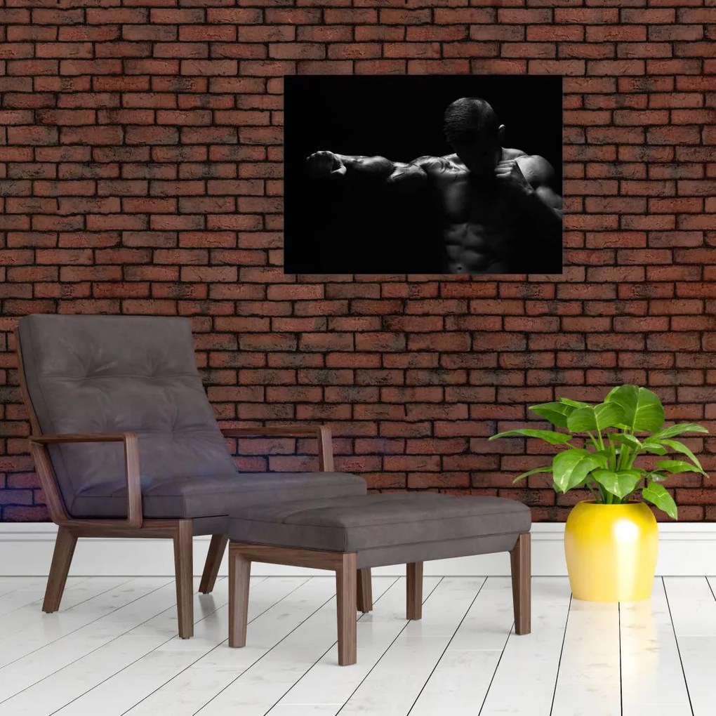 Tablou - Lovitura cu pumn (70x50 cm)