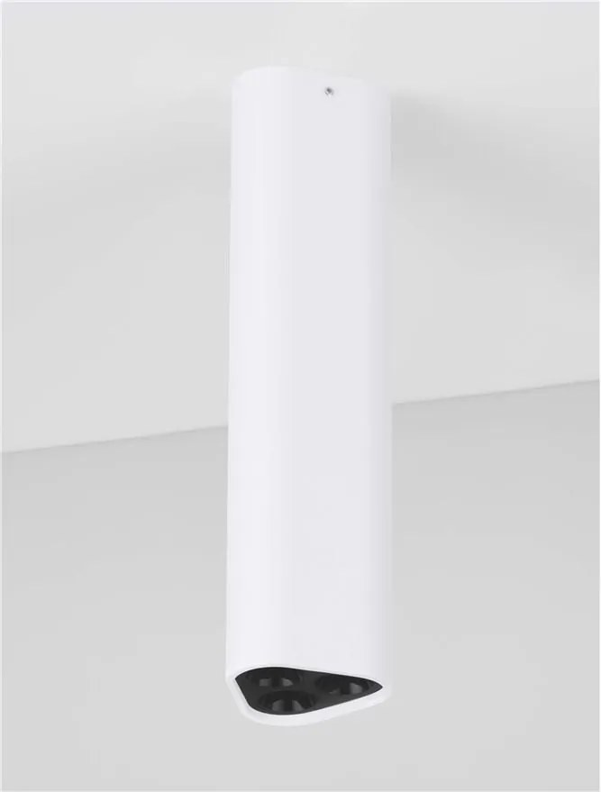 Plafoniera LED tip spot ETHO alb/negru/20cm