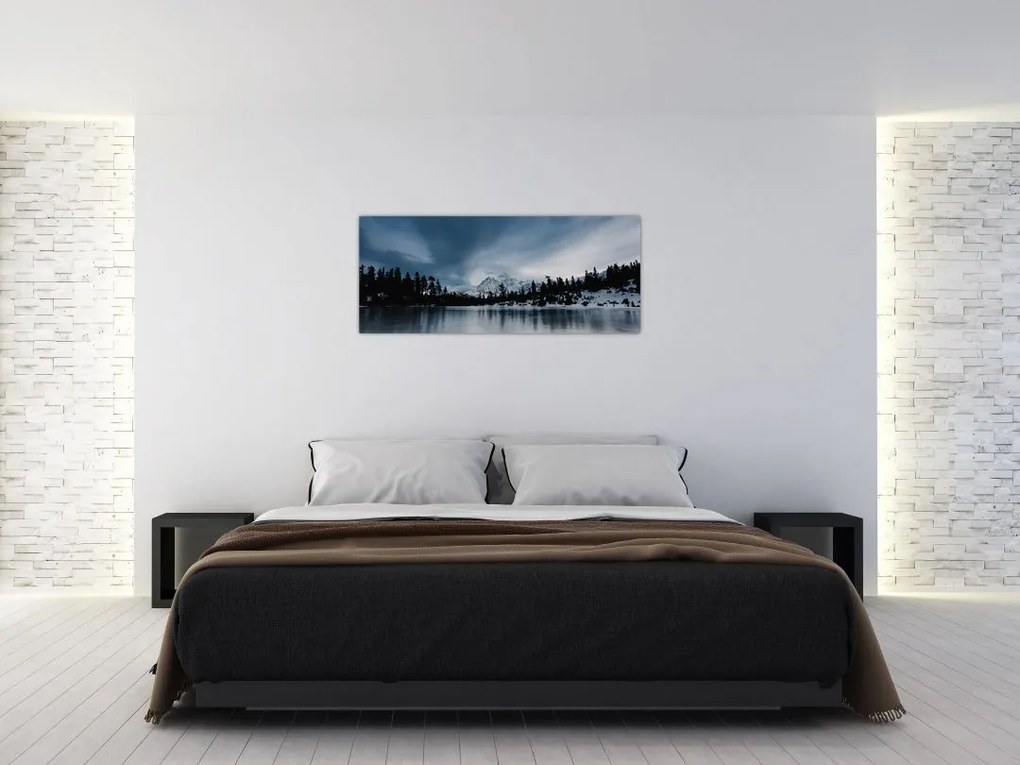 Tablou - Pe laacul înghețat (120x50 cm)