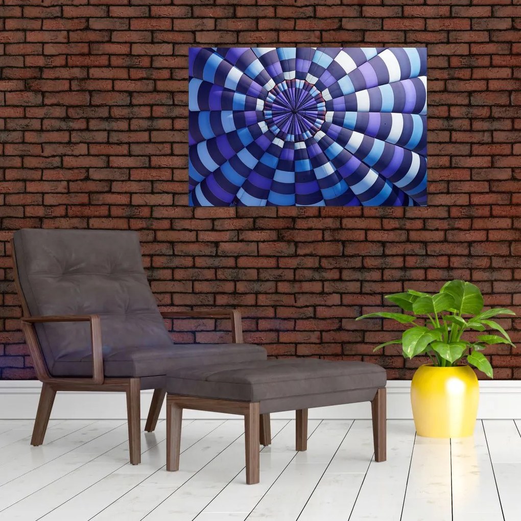 Tablou cu structura balonului zburător (90x60 cm)