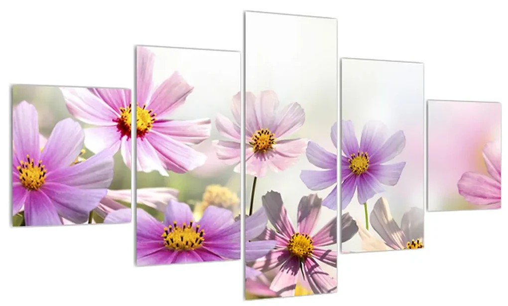 Tablou cu flori (125x70 cm), în 40 de alte dimensiuni noi
