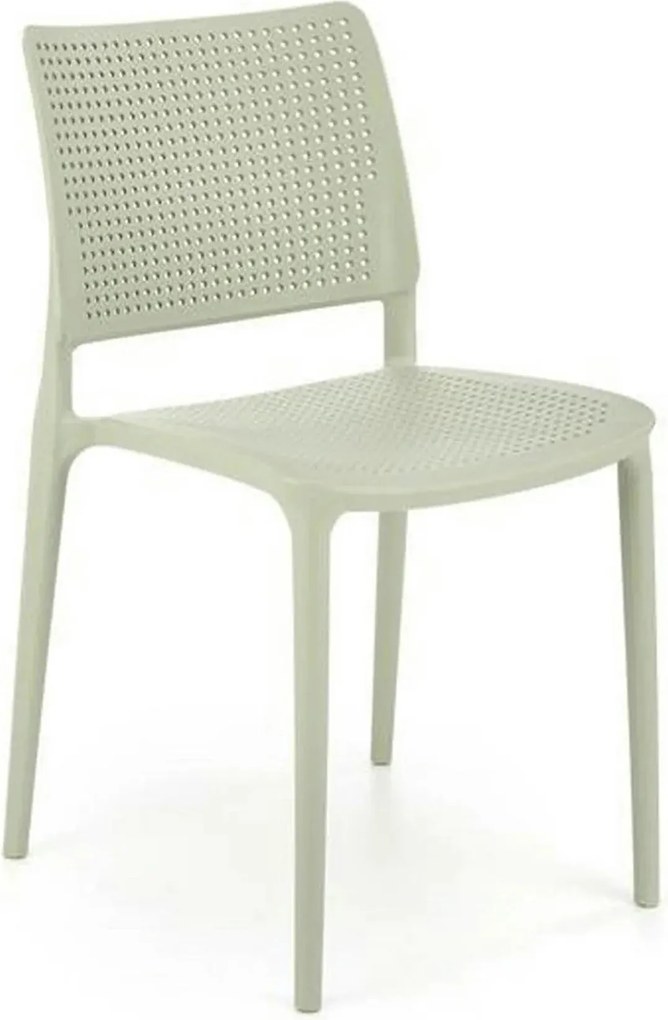 Scaun K514, verde menta, polipropilena, 42x55x79 cm