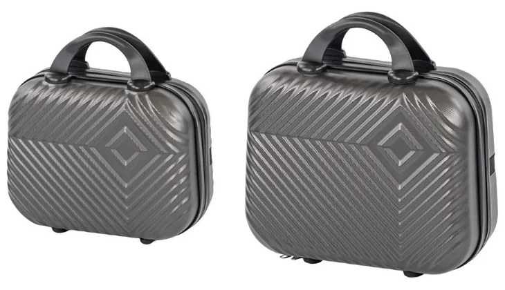 TraveLux Pro II bőrönd szett szürke