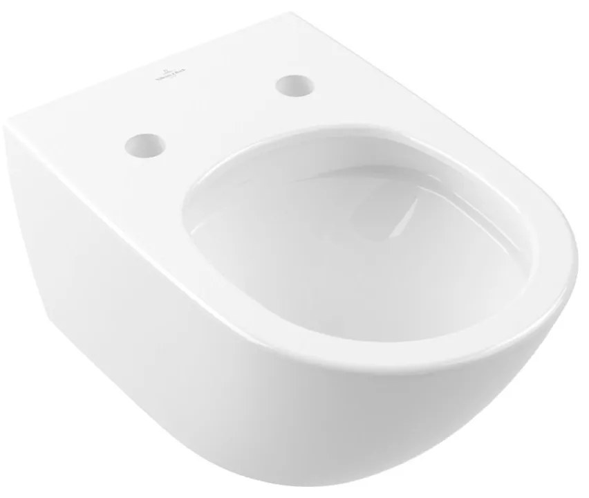 Vas WC suspendat Villeroy &amp; Boch, Subway 3.0, 56x37cm, TwistFlush, 4670T0T2