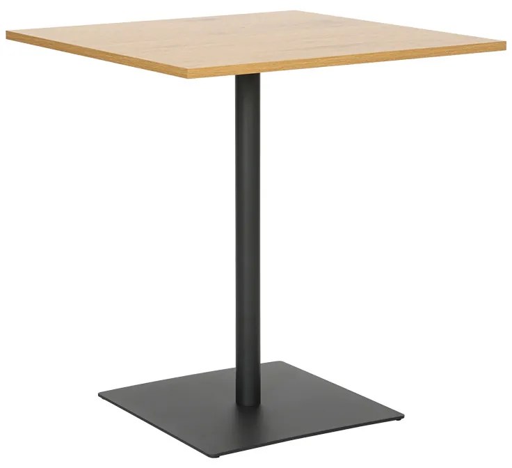 Masa Bucatarie/Dining  Nero MDF Stejar Sonoma 70x70x75cm