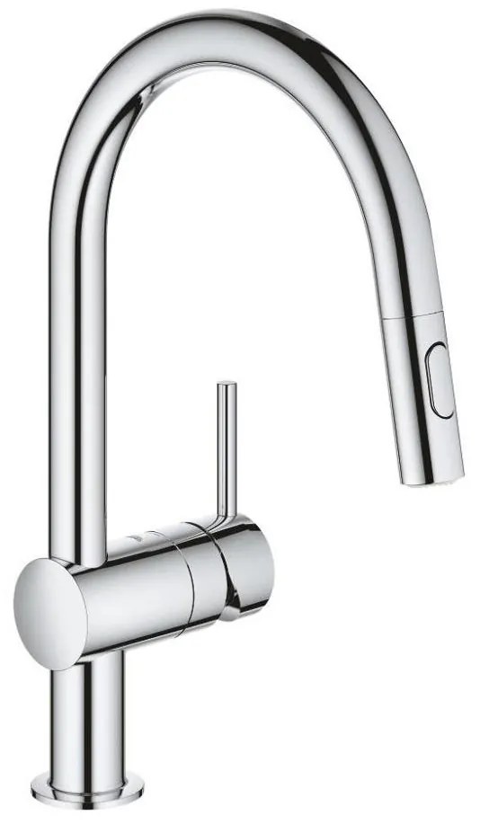 GROHE 32321002 - Baterie pentru chiuvetă A crom lucios