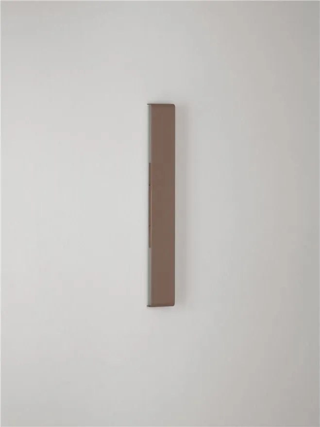 Aplica exterior corten liniara 60cm IP65 LED 2700K RANGE