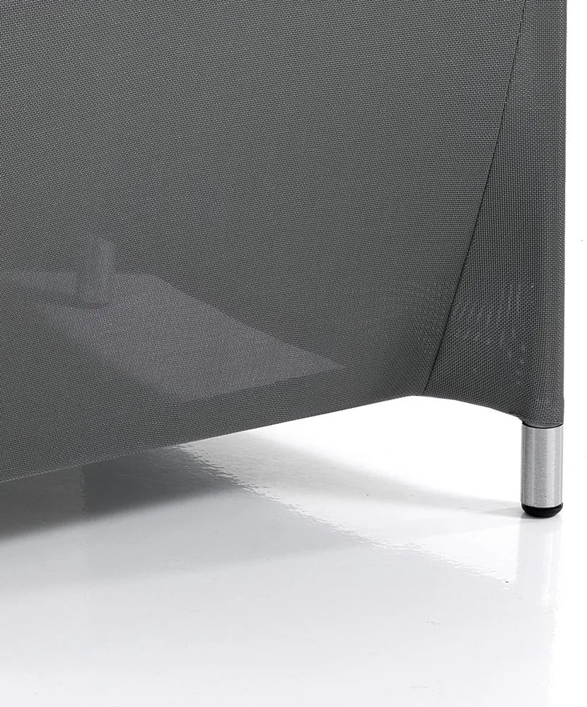 Scaun de grădină gri din metal Bali - Tomasucci