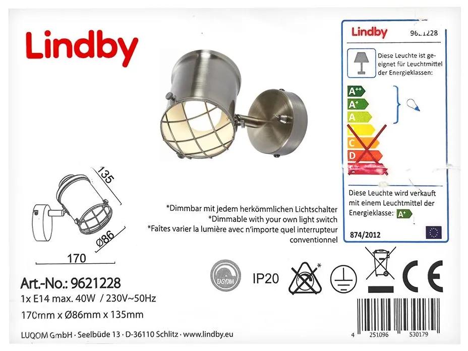 Aplică LED dimabilă EBBI 1xE14/5W/230V Lindby
