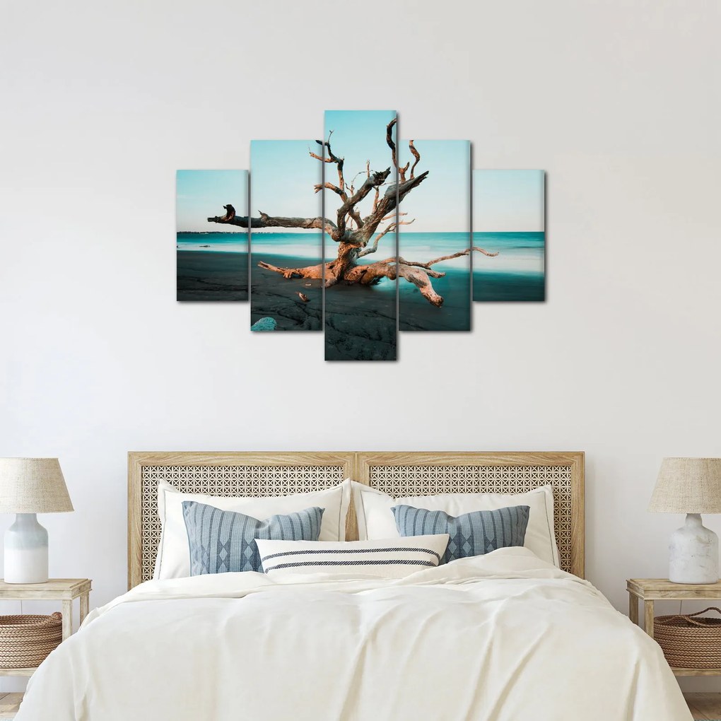 Tablou - Debarcare pe plaja (150x105 cm)