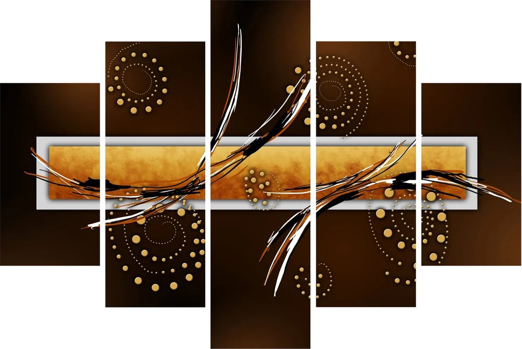 Tablou abstracției - Fluturi (150x105 cm)
