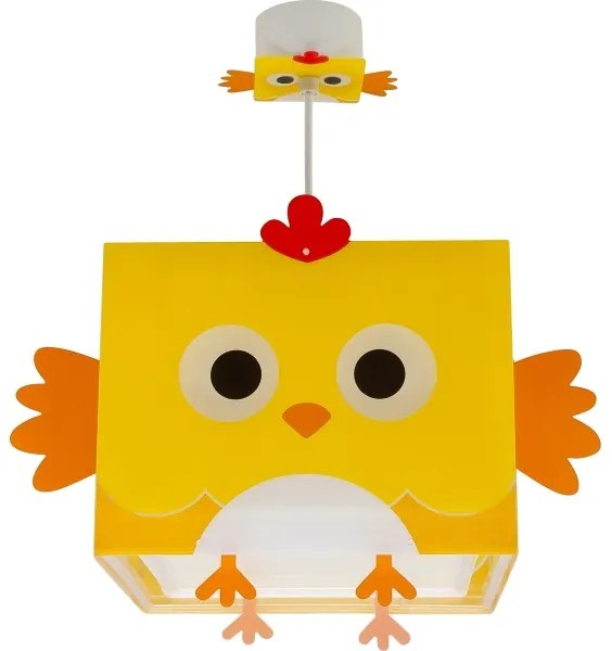 Lustră pentru copii LITTLE CHICKEN 1xE27/15W/230V Dalber 64642