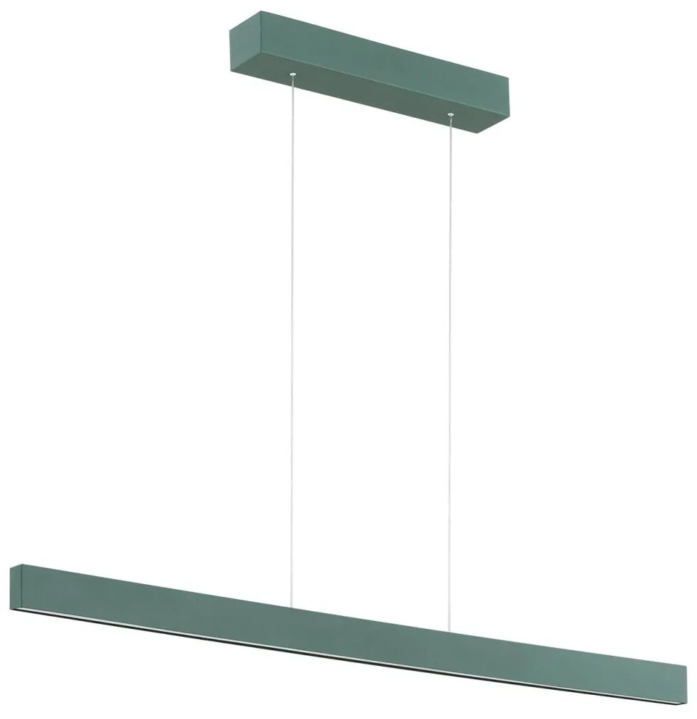 Lustra LED suspendata design modern Balans verde