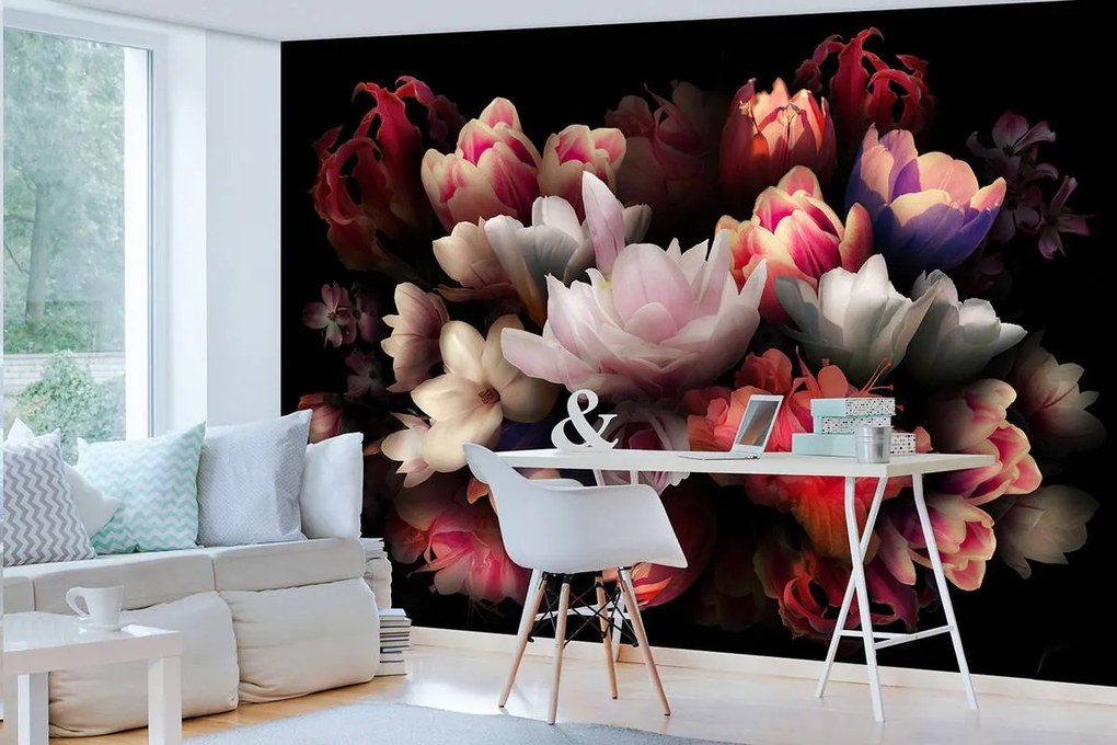 Fototapet - Flori (254x184 cm)