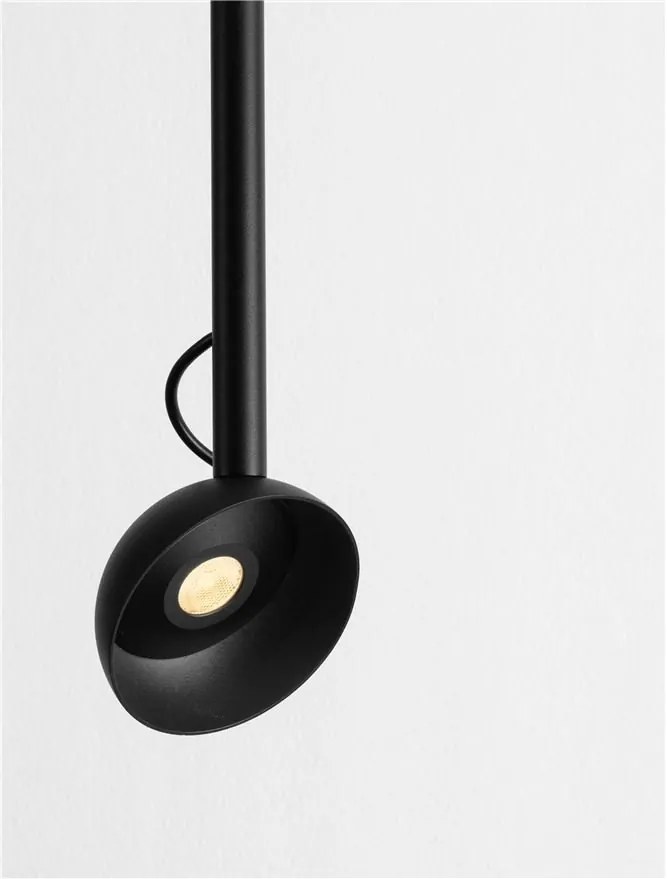 Pendul LED ajustabil design minimalist OLA negru
