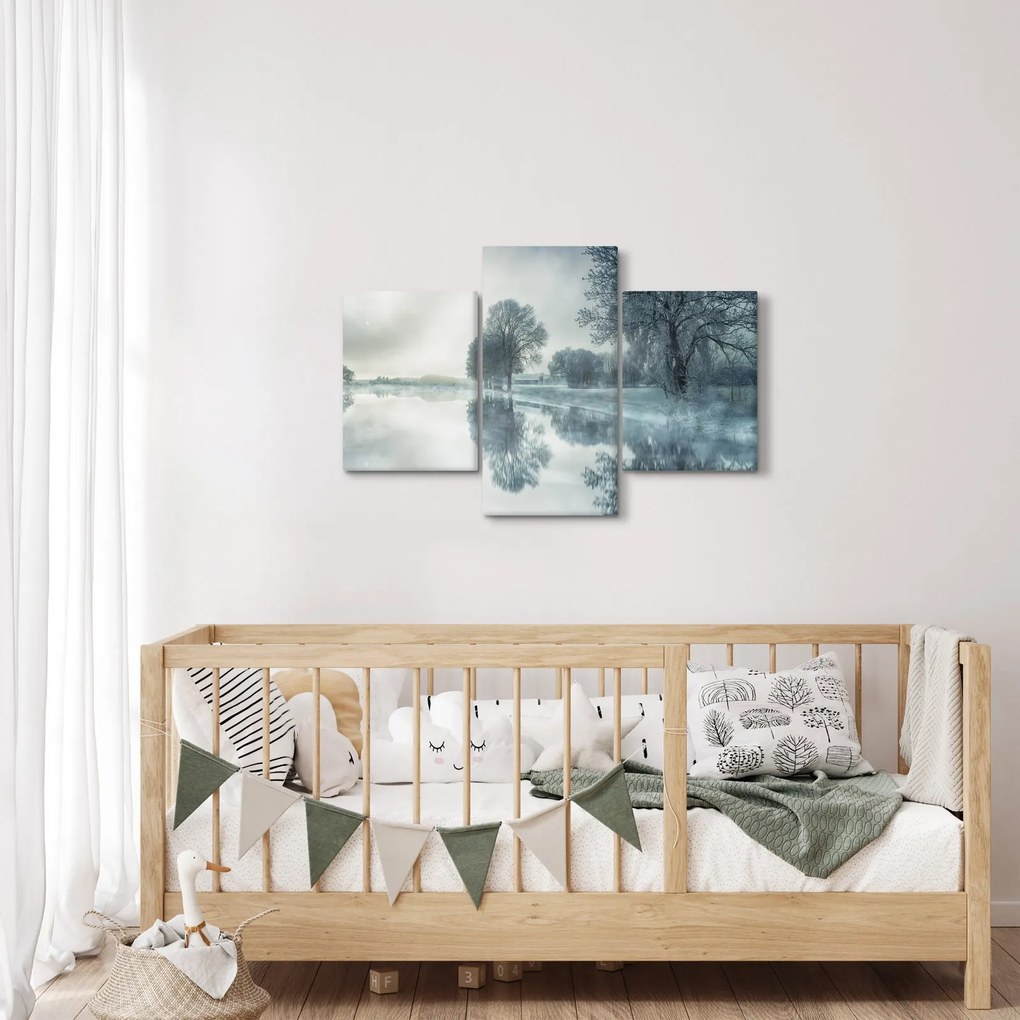 Tablou cu natura iarna (90x60 cm)