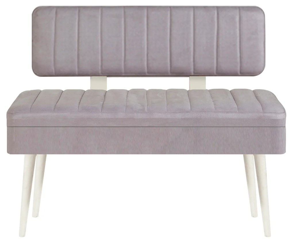 Set mobilier sufragerie Vlasta 2 (alb + gri) (pentru 6 persoane). 1073085
