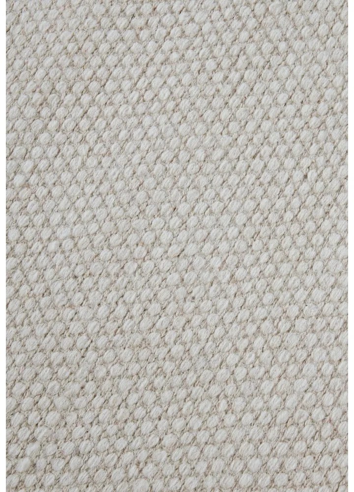 Covor crem țesut manual din amestesc de lână 160x230 cm Pradesh Natural White – Elle Decoration