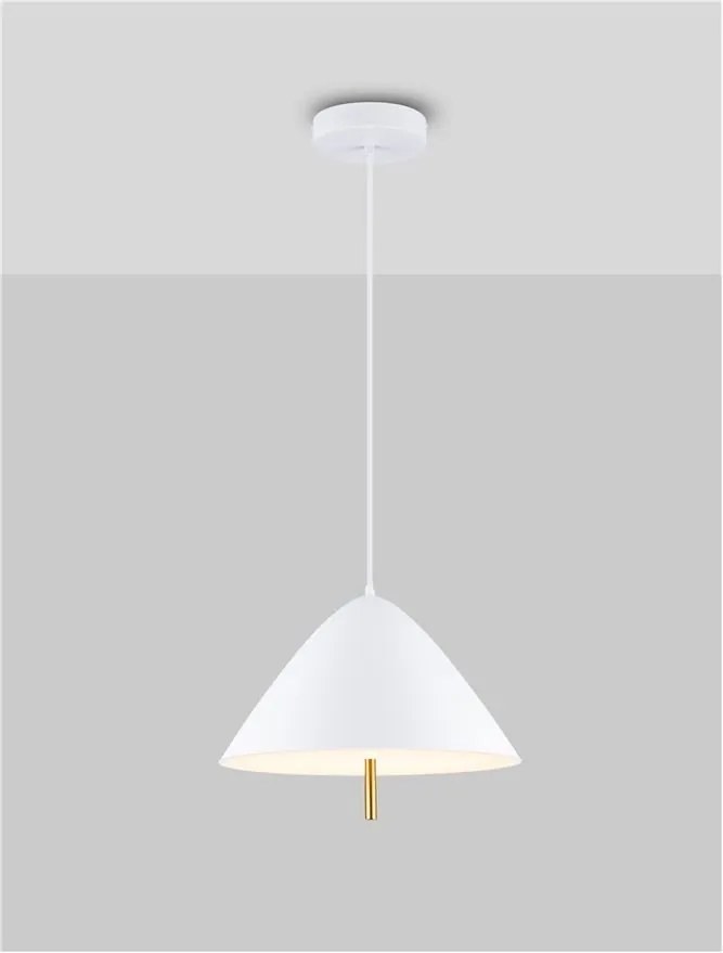 Lustra/Pendul LED design modern OROS alba