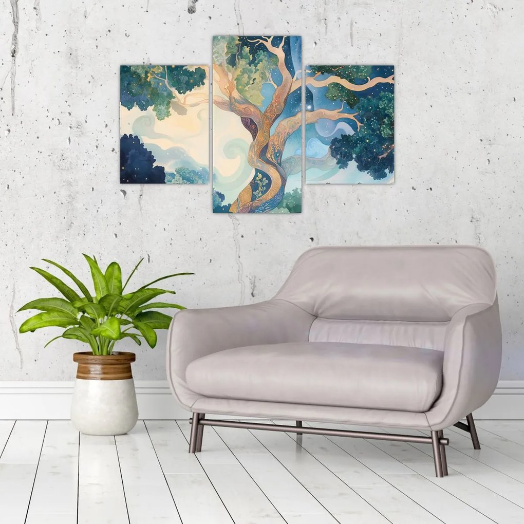 Tablou – Arbore cosmic (90x60 cm)