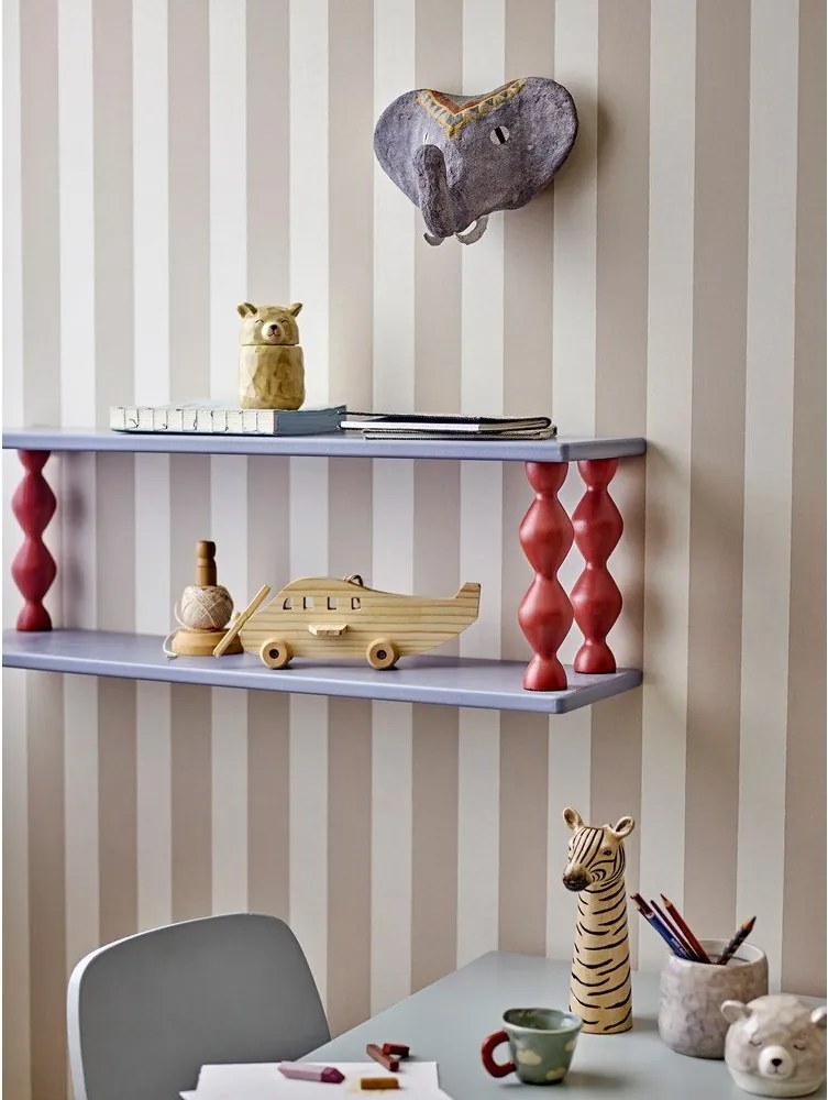 Raft de copii albastru etajat 80 cm Bibiola – Bloomingville Mini