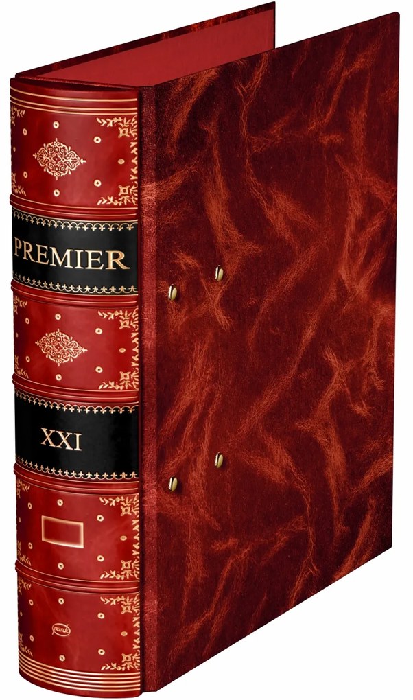 Biblioraft Premier rosu El Casco 2 inele M810