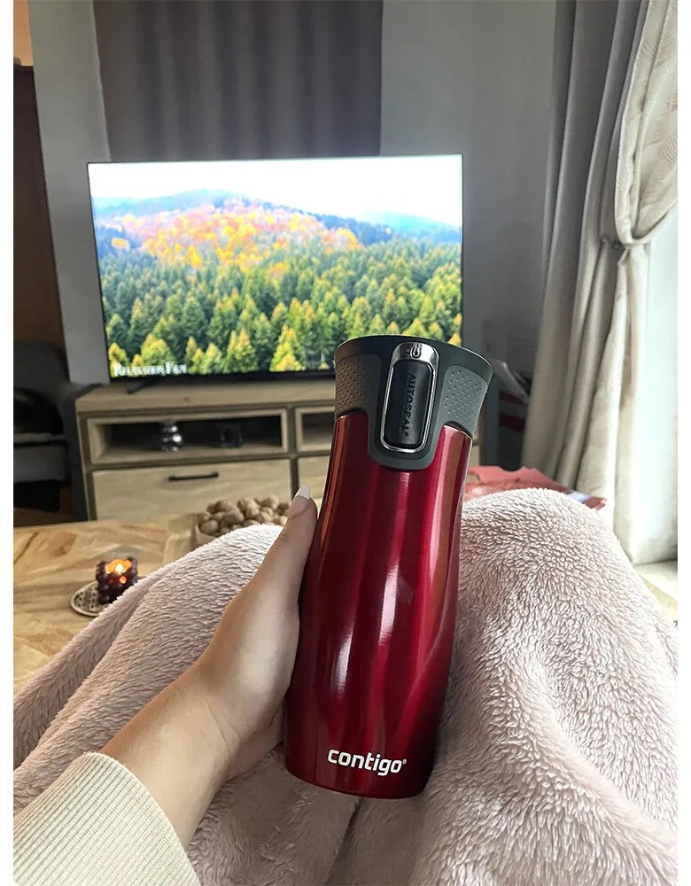 Sticlă termică Contigo West Loop 470 ml Red