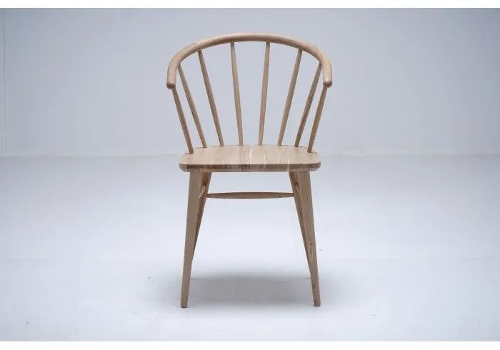Scaun dining, natur, din lemn de stejar, Celeste