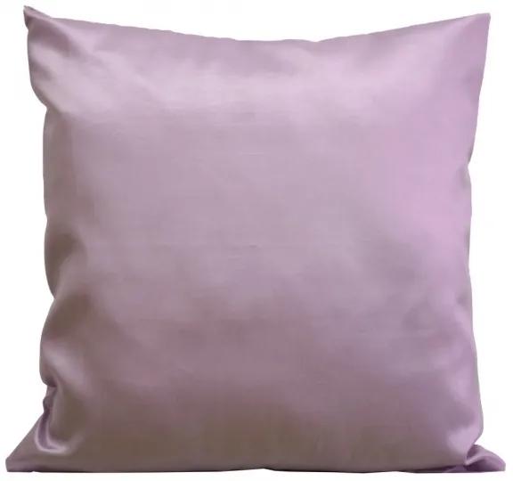 Față de pernă decorativă violet deschis 40x40 cm
