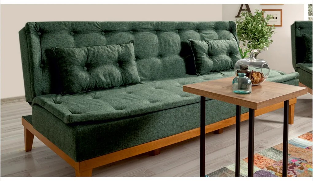 Canapea pat Fuoco Green