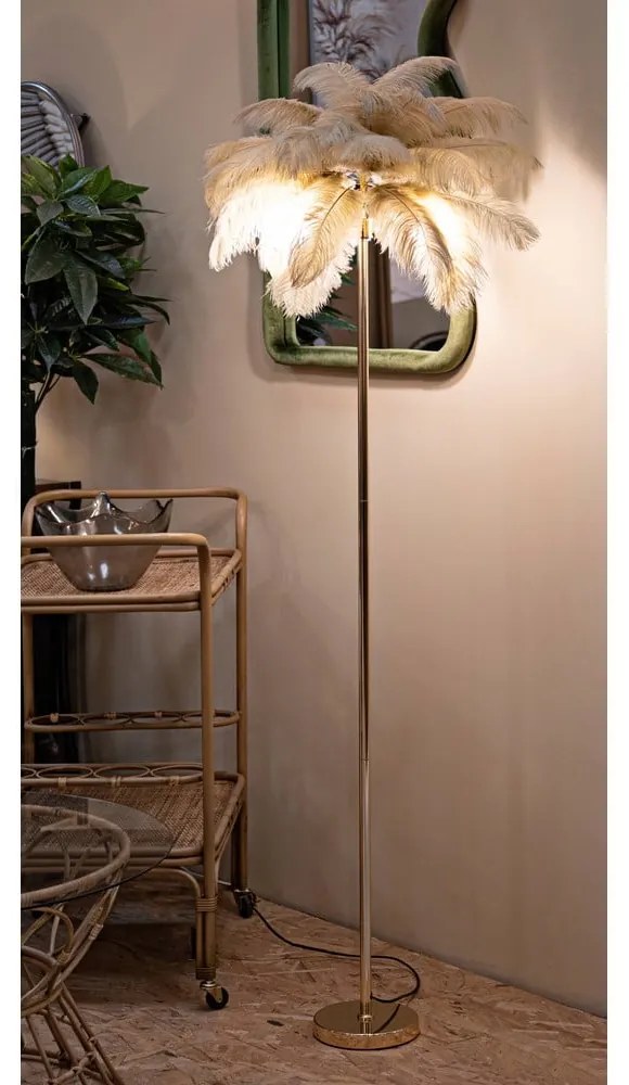 Lampadar auriu (înălțime 160 cm) Palm – Mauro Ferretti