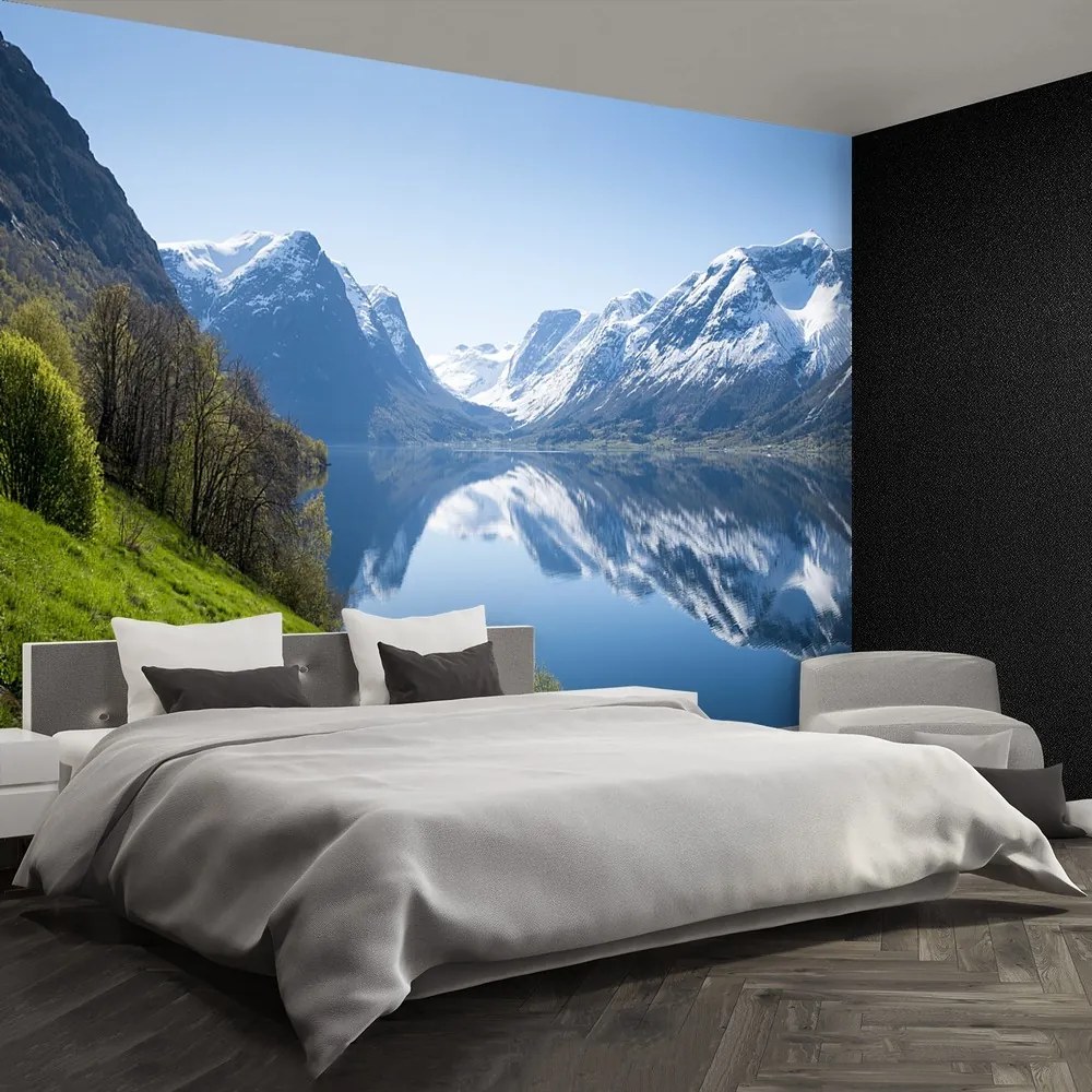 Fototapet Fjord In Norvegia