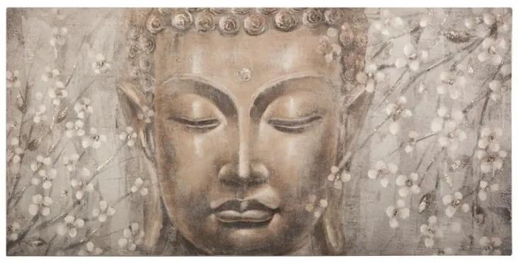 Tablou canvas Bouddha Flower, 118x58 cm